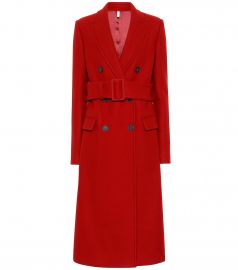 Wool-blend coat at Mytheresa