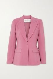 Wool-blend crepe blazer by Michael Kors at Net A Porter