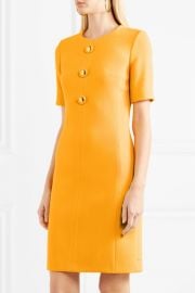 Wool-blend crepe dress by Michael Kors at Net A Porter