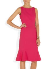 Wool blend flared dress by Michael Kors at Net A Porter