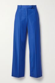 Wool-blend straight-leg pants at Net A Porter