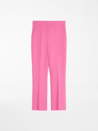 Wool canvas trousers fuchsia -  CIRCEO at Max Mara