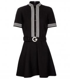 WornOnTV: Jessica Simpson’s black stripe trim dress on The Drew ...