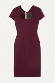 Wool-crepe dress at Net A Porter