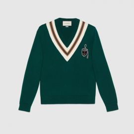 WornOnTV: Jeff’s green v-neck sweater with anchor crest on Dynasty ...