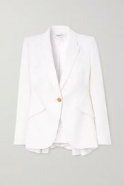 Wool-twill peplum blazer at Net a Porter