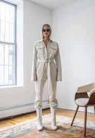 Workwear Jumpsuit Off-White by Orseund Iris at Orseund Iris