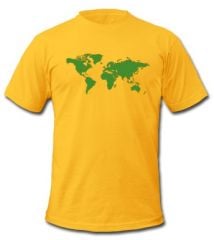 World Map Tshirt at Spread Shirt