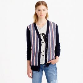 Woven Front Cardigan at J. Crew