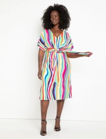 Wrap Around Dress  Women39s Plus Size Dresses at ELOQUII