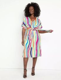 Wrap Around Dress at Eloquii