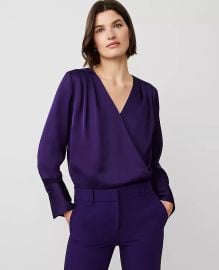 Wrap Bodysuit at Ann Taylor