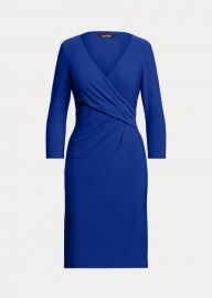 Wrap Front Jersey Dress at Ralph Lauren