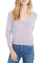 Wrap Front Pullover Sweater at Nordstrom Rack