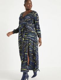 Wrap Maxi Dress at Eloquii