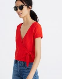 Wrap Tie Top at Madewell