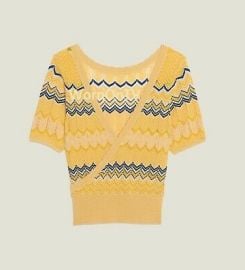 Wrapover Knit Top by Sandro at Sandro