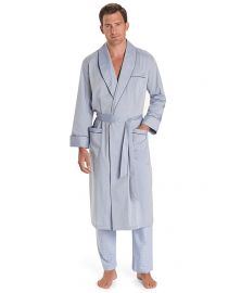 Wrinkle Resistant Chambray Robe at Brooks Brothers