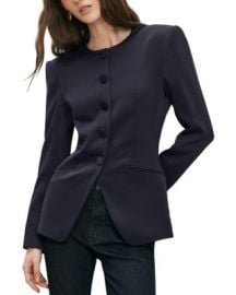 Wryllen Collarless Jacket at Bloomingdales