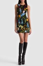 Wynell Floral Sleeveless Minidress at Nordstrom