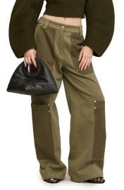 Wynn Colorblock Cargo Wide Leg Pants at Nordstrom