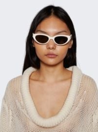 X Maison Margiela 108-W2 Sunglasses White The Webster at The Webster