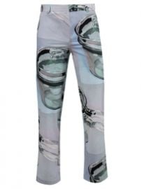 X Nick Farhi Relaxed Fit Pyrex Print Pant   The Webster at The Webster