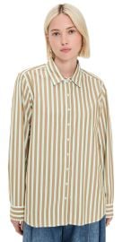 XIRENA Beau Shirt Tobac Green XL at Shopbop