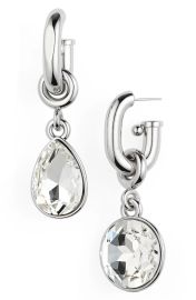 XL Link Crystal Drop Earrings by Paco Rabane at Nordstrom