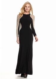 Xscape Bead Embellished Gown at Macys