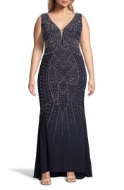 Xscape Beaded Evening Gown  Plus Size    Nordstrom at Nordstrom