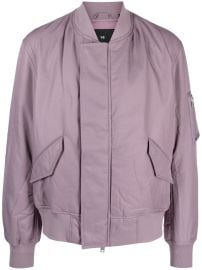 Y-3 cotton-blend Bomber Jacket - at Farfetch