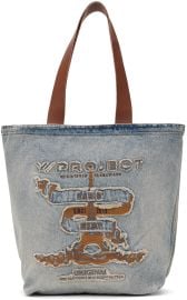 Y Project Blue Paris Best Tote at Ssense