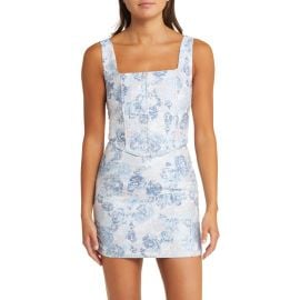YELLOW THE LABEL Andie Corset Tank at Nordstrom
