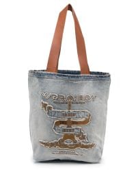 YProject Parisx27 Best logo-embroidered Denim Tote Bag - at Farfetch