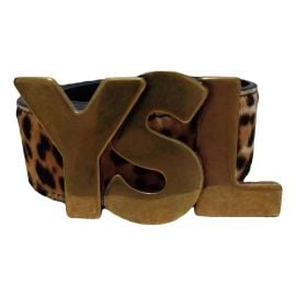 YSL Leopard Belt at Vestiaire Collective
