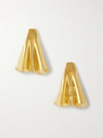 YSSO Danielle Copperman Hedi gold plated earrings at Net a Porter
