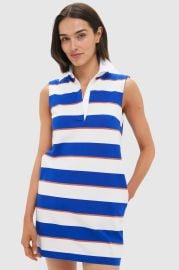 Yacht Rugby Stripe Julius Mini Dress STAUD at Tuckernuck