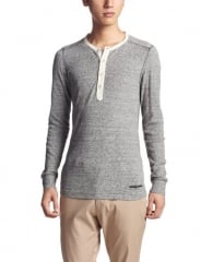 Yamanto Contrast Henley Tee by Diesel at Amazon