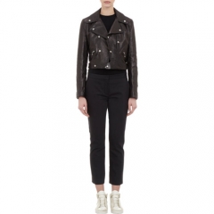 Yang Li Leather Moto Jacket at Barneys