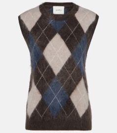 Yasmin Argyle cashmere sweater vest in multicoloured - Lisa Yang at Mytheresa