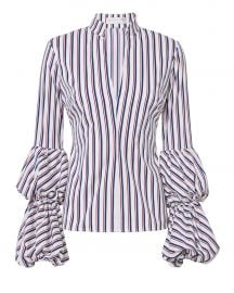 Yasmin Striped Blouse at Intermix