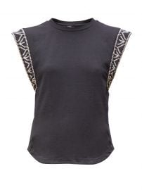 Yelani studded sleeveless cotton T-shirt at Matches