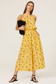 Yellow Floral Jumpsuit by Thakoon Collective for 60 at Rent the Runway