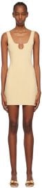 Yellow Les Classiques La Mini Robe Sierra Minidress at ssense