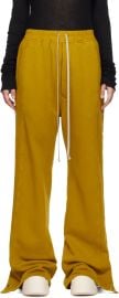 Yellow Porterville Pusher Lounge Pants at ssense