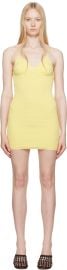 Yellow The Scala Minidress at ssense