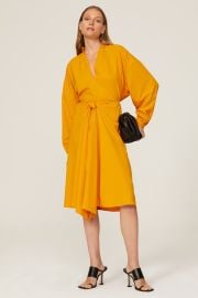 Yellow Tie Front Skirt by TOME Collective for 35 Rent the Runway at Rent the Runway