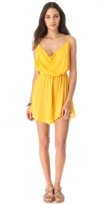 WornOnTV: Emily’s yellow wrap dress on Revenge | Emily VanCamp ...