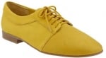 Yellow lace up oxfords from Gap at Gap